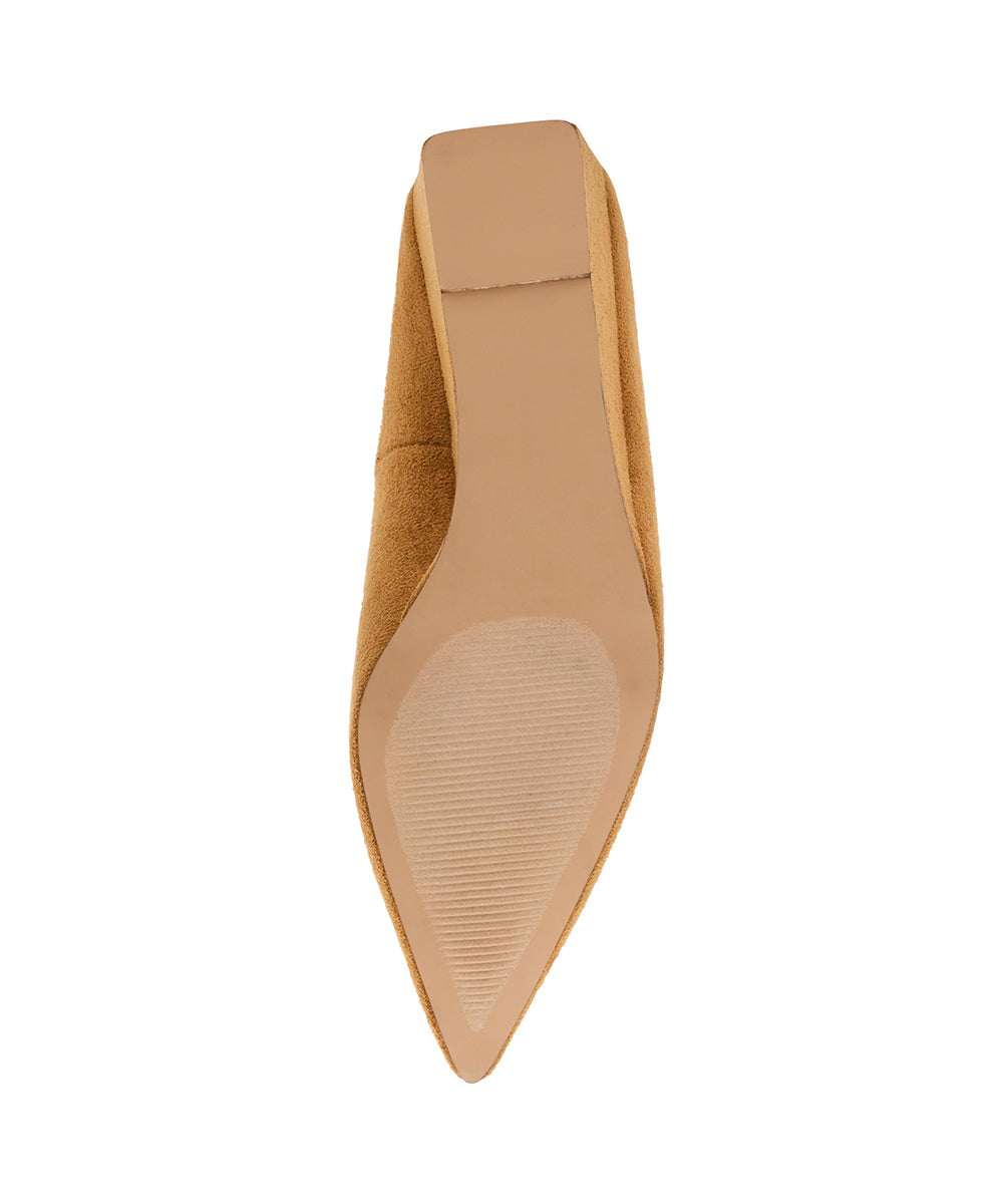 Steve Madden Carousel Women's Camel Flat Sandals - outsole view