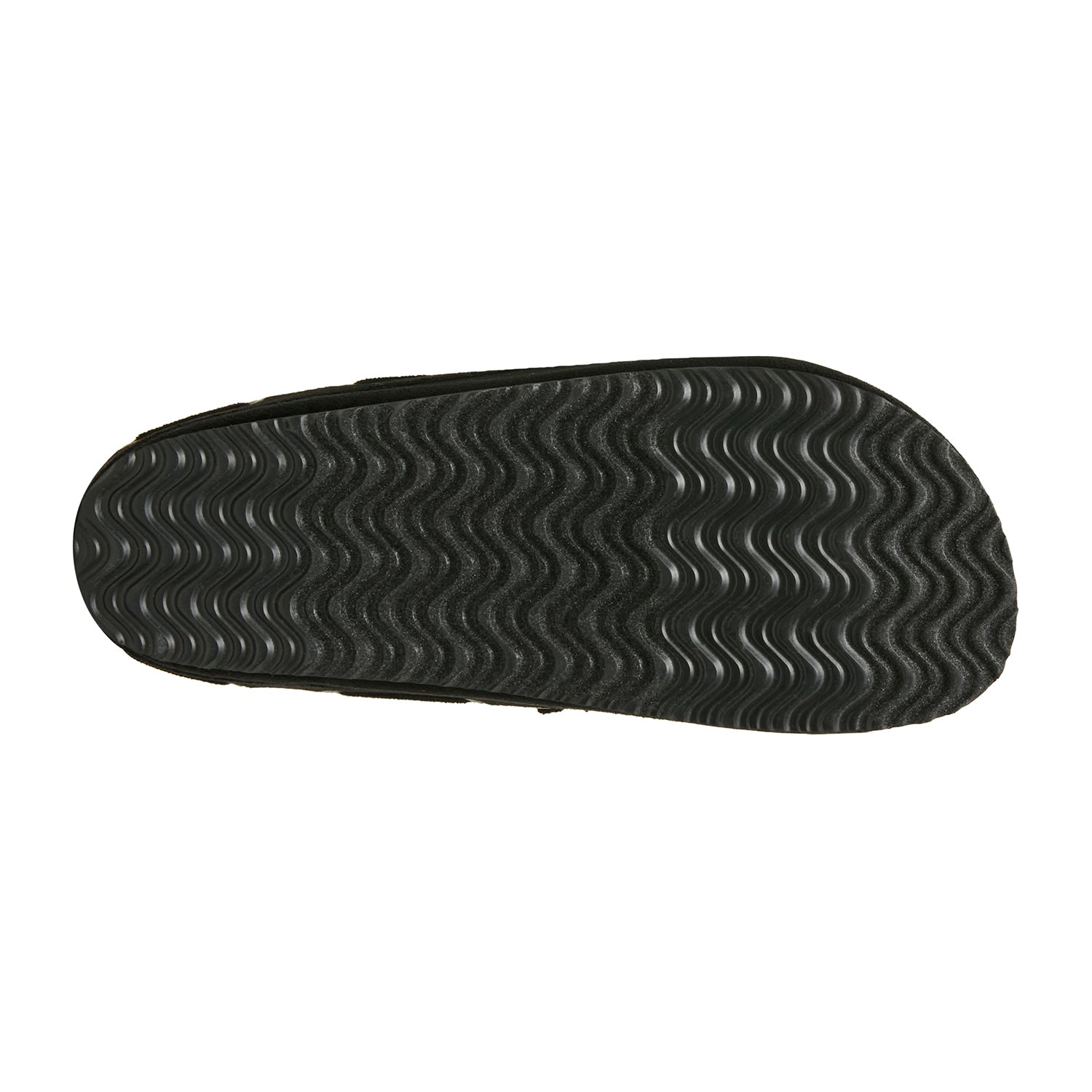 Paisleyy Black Fabric Flats Sandals - view 7