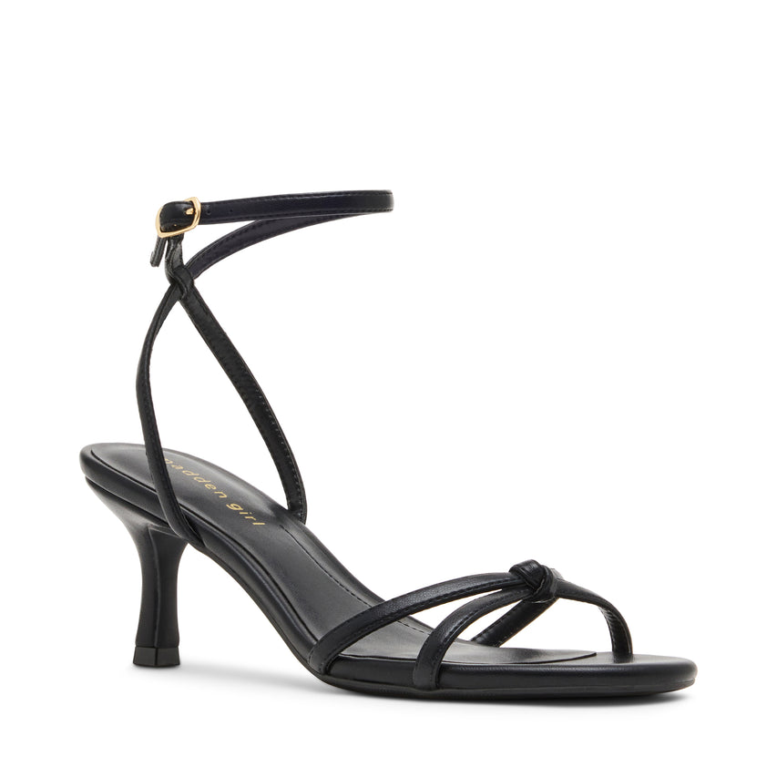 Red Black Pari Women's Heels
