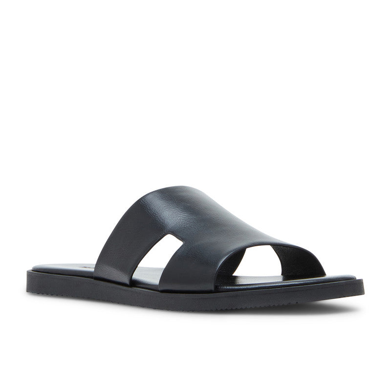 M-Jylix Men's Black Comfort Sandals