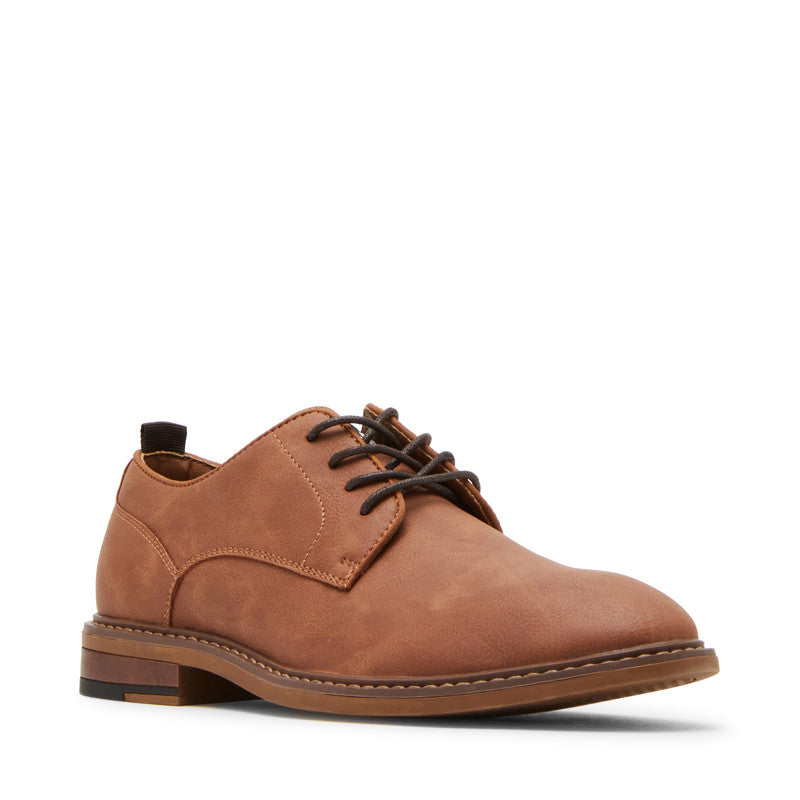 Mearnest Cognac Suede Men's Oxford Shoes