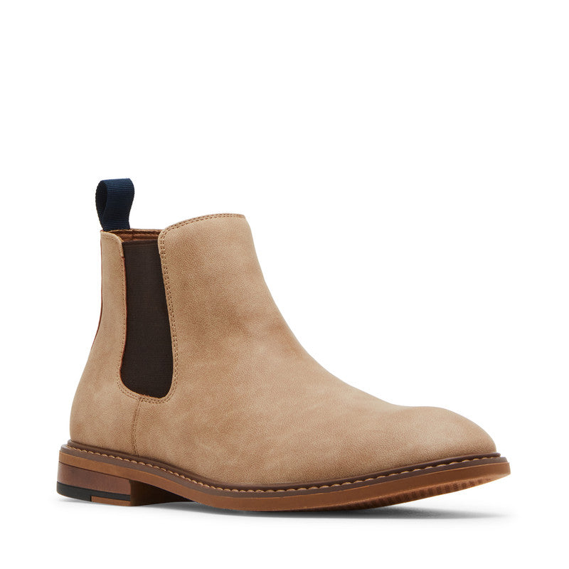 Memille Taupe Sued Men's Chelsea Boots