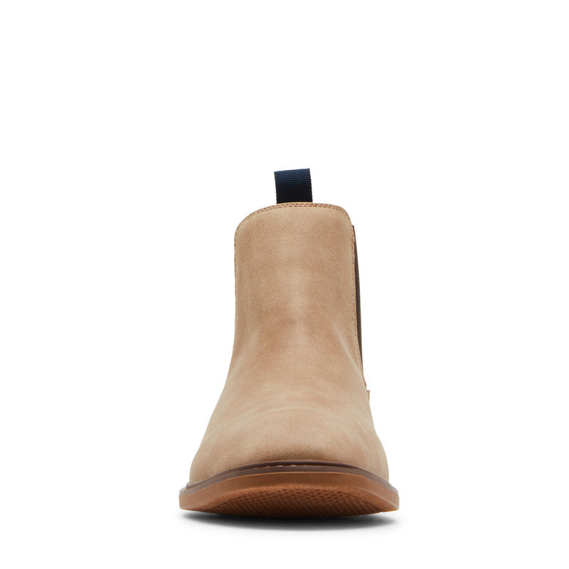 Memille Taupe Sued Men's Chelsea Boots - view 2