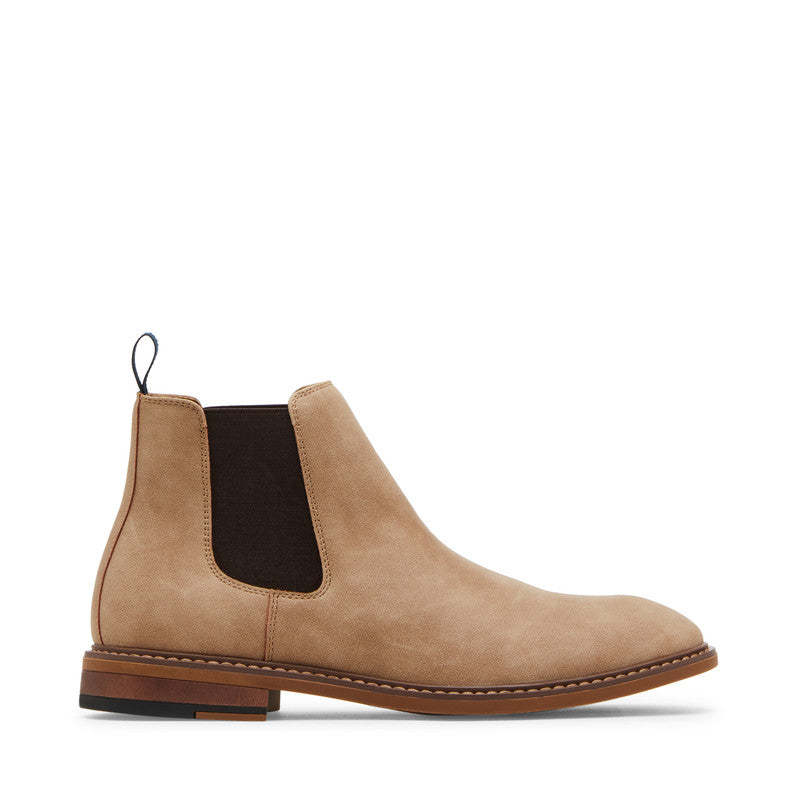 Memille Taupe Sued Men's Chelsea Boots - view 3