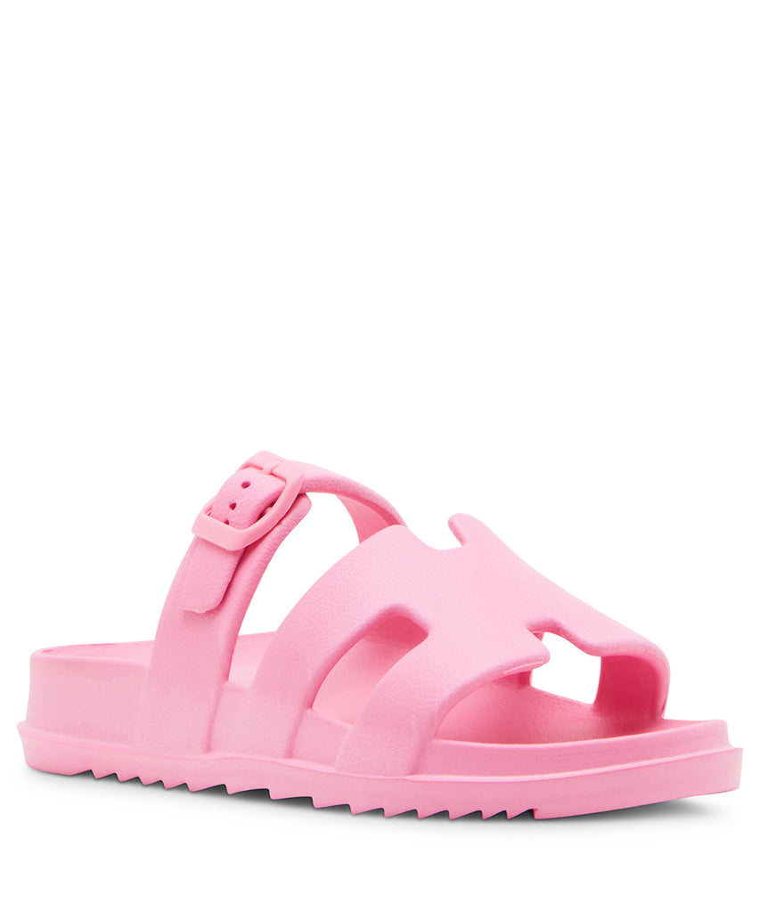 DARLIING HOT PINK FLAT SANDALS