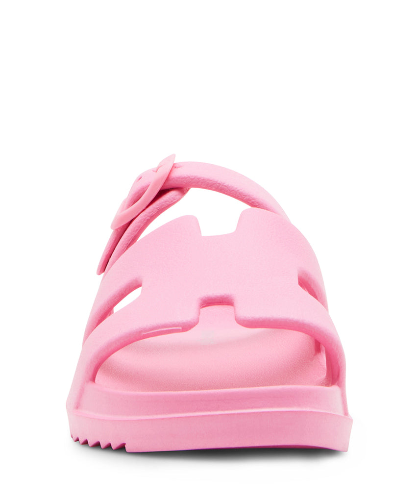 DARLIING HOT PINK FLAT SANDALS