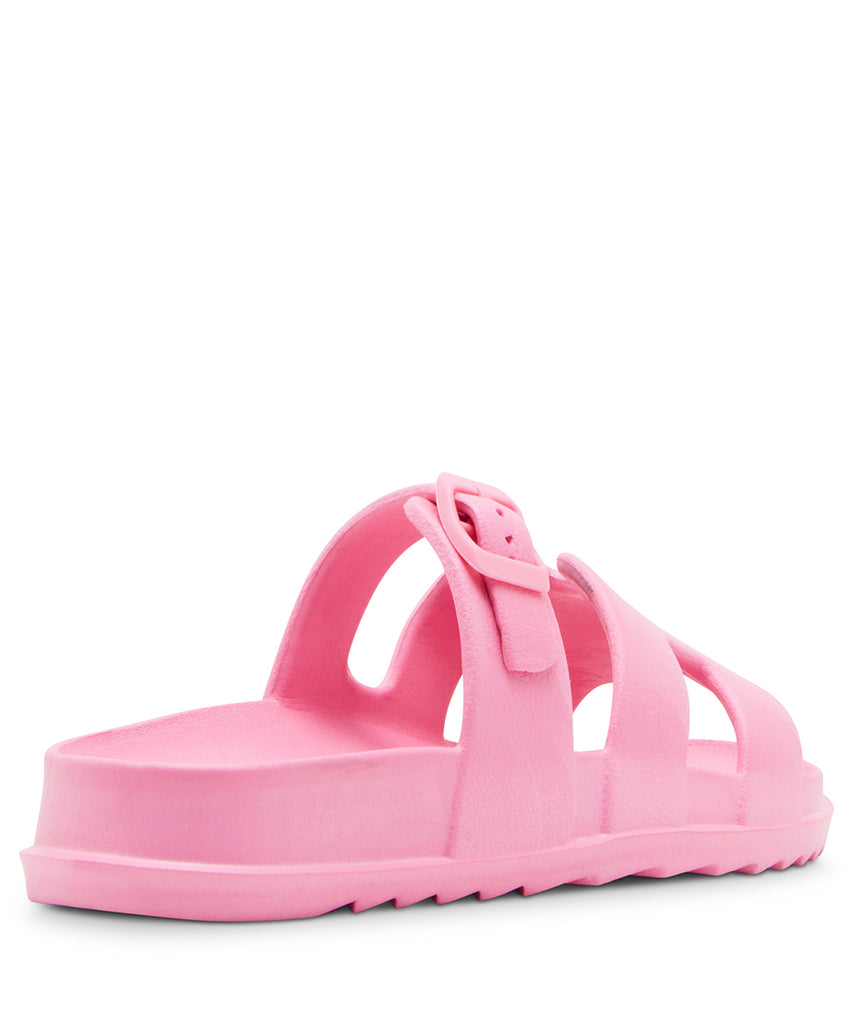 DARLIING HOT PINK FLAT SANDALS