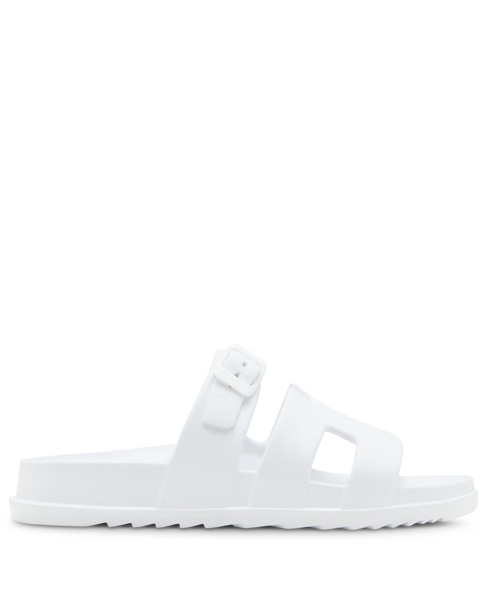 Darling Women's White Flat Sandals - view 3