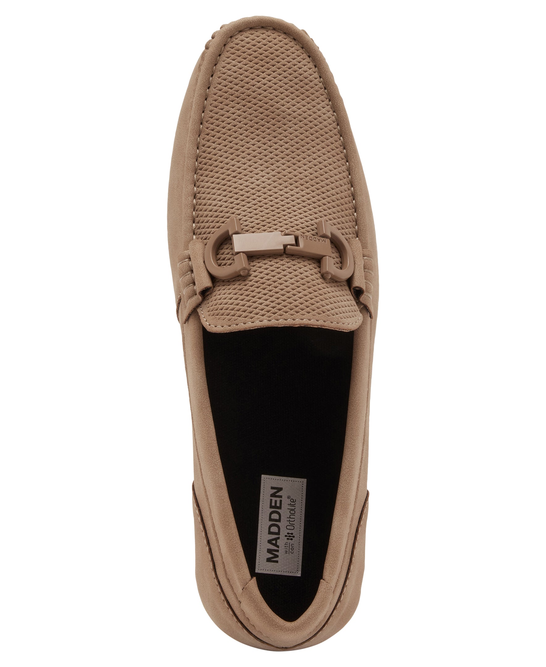 M-SEALLO TAUPE SUEDE LOAFERS & MOCCASSINS
