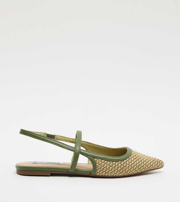 Mallory Dark Olive Women's Flats