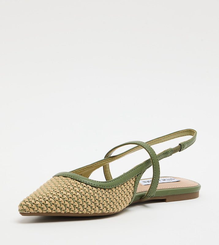 Mallory Dark Olive Women's Flats - view 2