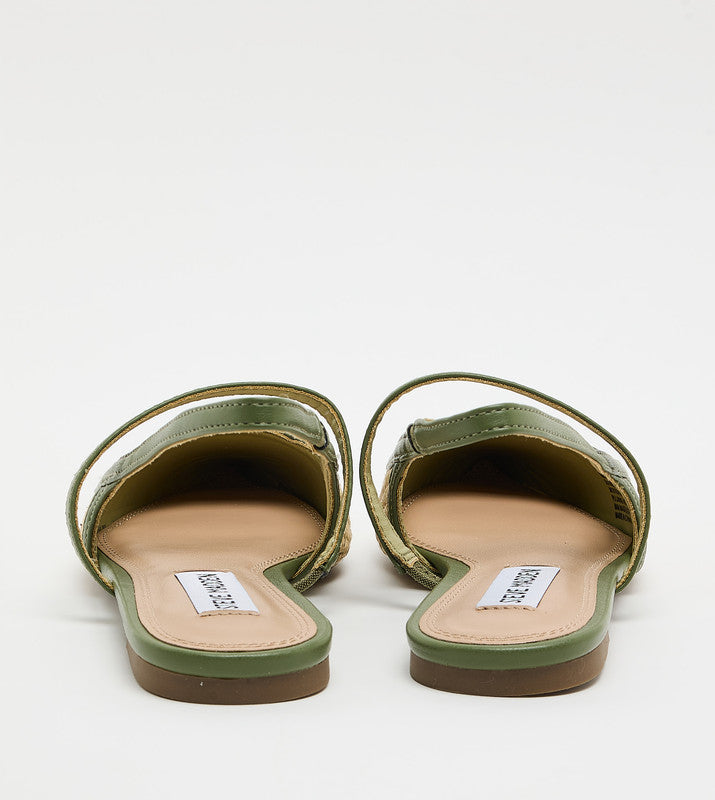 Mallory Dark Olive Women's Flats - view 3
