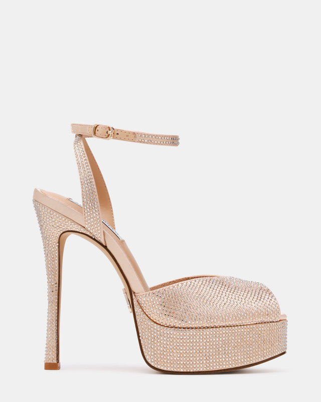 Steve Madden Martini Women's Champagne Pumps - side profile