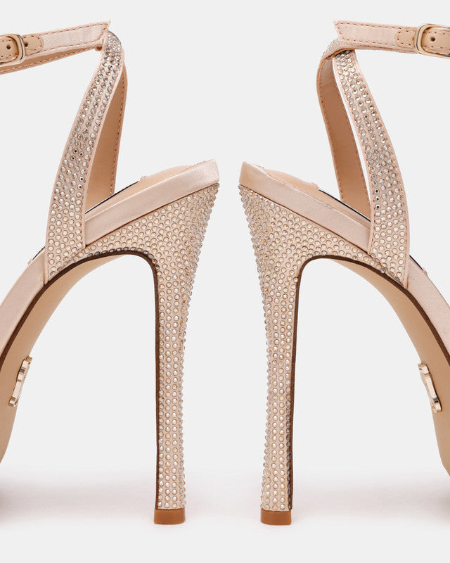 Steve Madden Martini Women's Champagne Pumps - top view