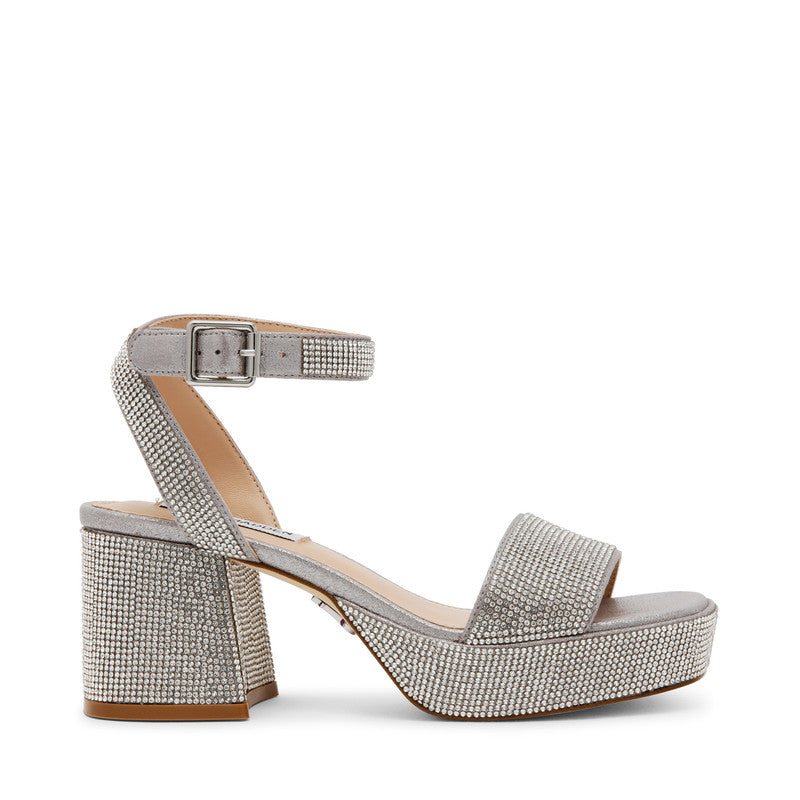 Mercerr-R Silver Women's Heeled Sandals - view 2