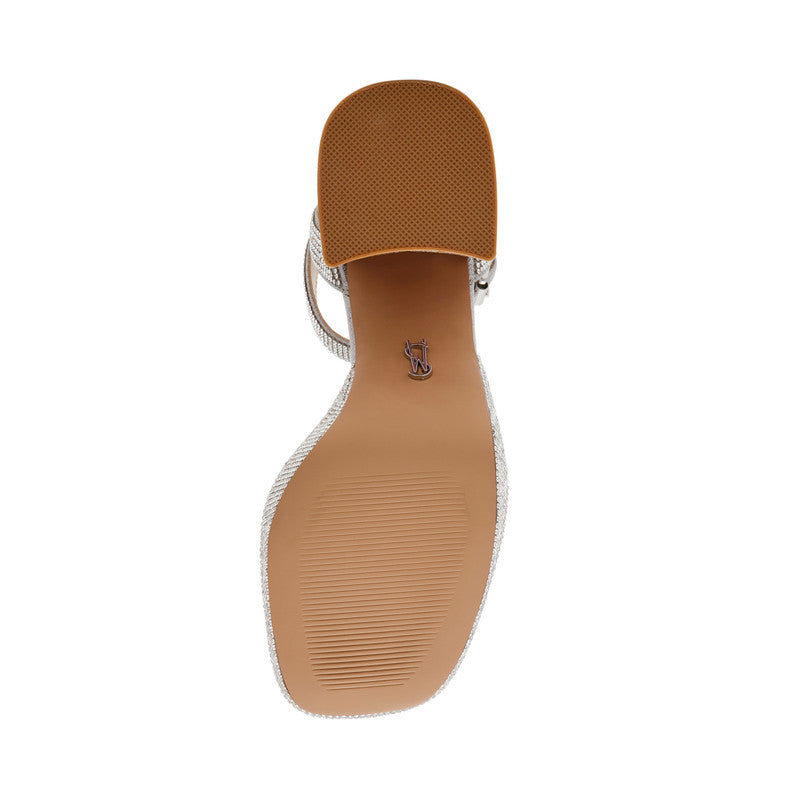 Mercerr-R Silver Women's Heeled Sandals - view 4