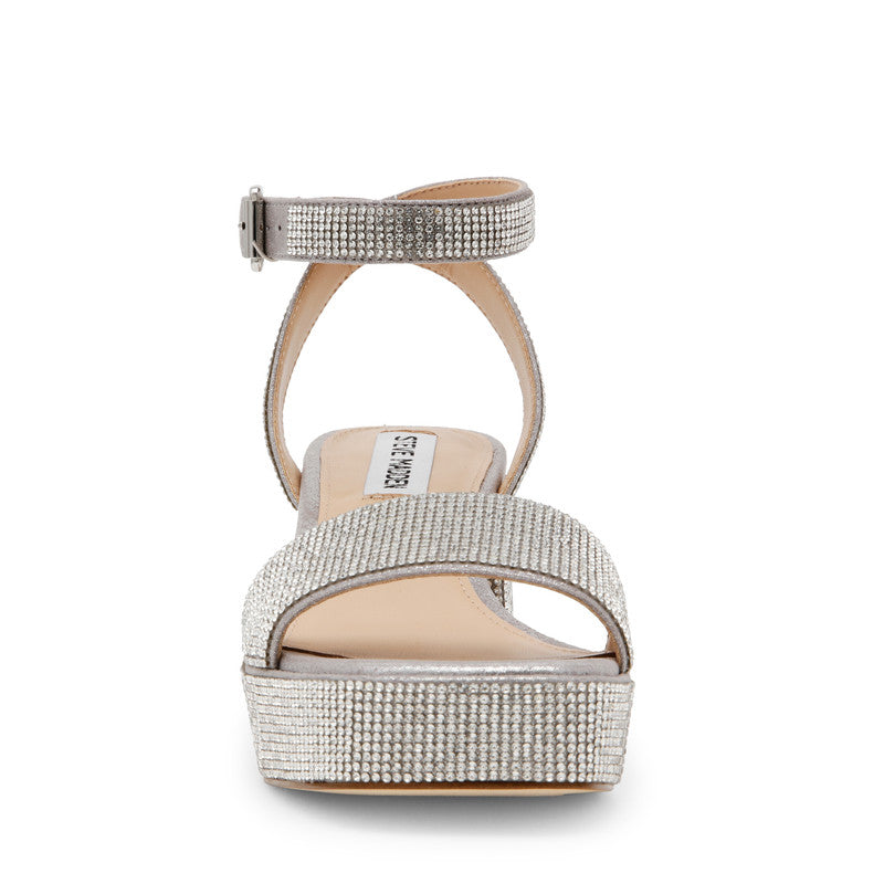 Mercerr-R Silver Women's Heeled Sandals - view 5