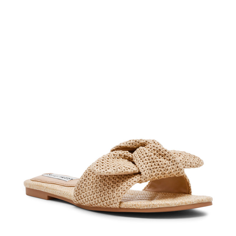 Misha Light Brown Women's Flat-Casual Sandals