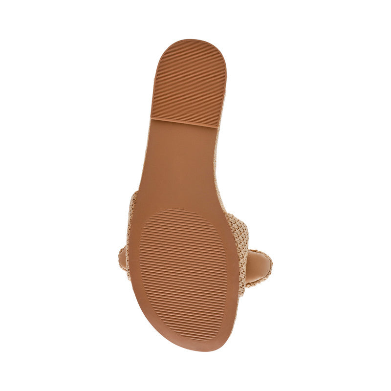 Misha Light Brown Women's Flat-Casual Sandals - view 3