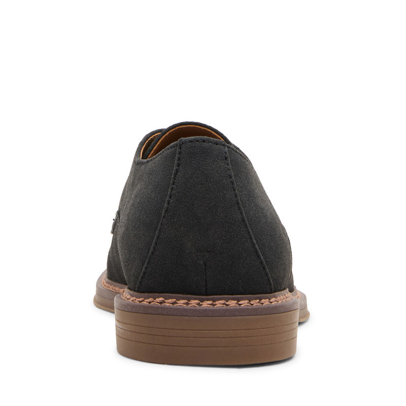 Steve Madden Mmylen Men's Black Lace-Up Shoes - rear view