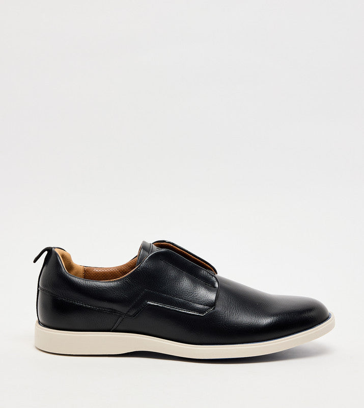 Mnorman Black Men's Slip On Casual Boots