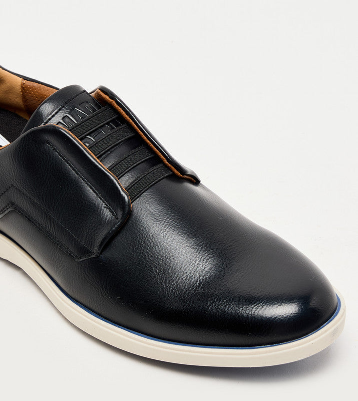 Mnorman Black Men's Slip On Casual Boots - view 6