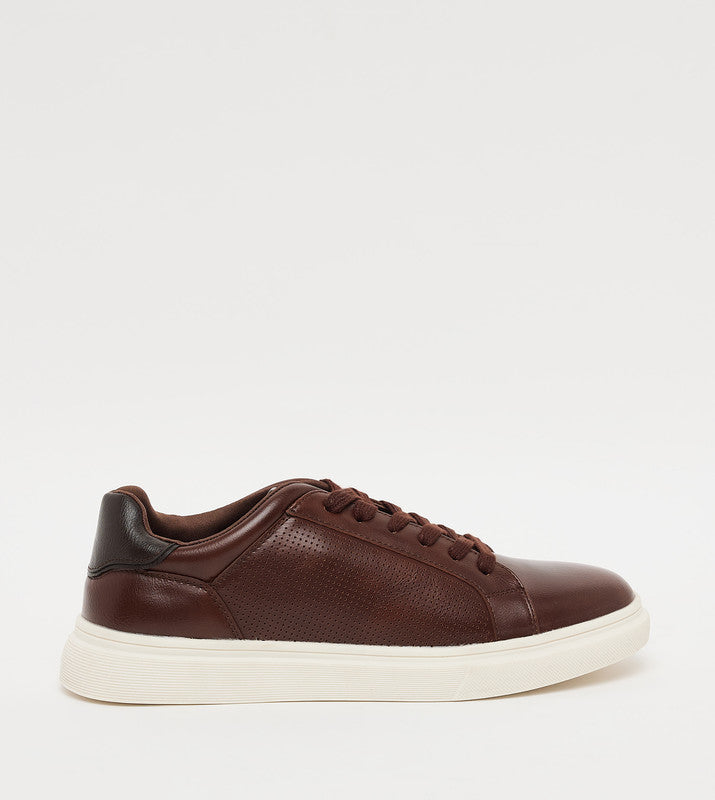 Mphilip Tan Men's Lace-Up Shoes