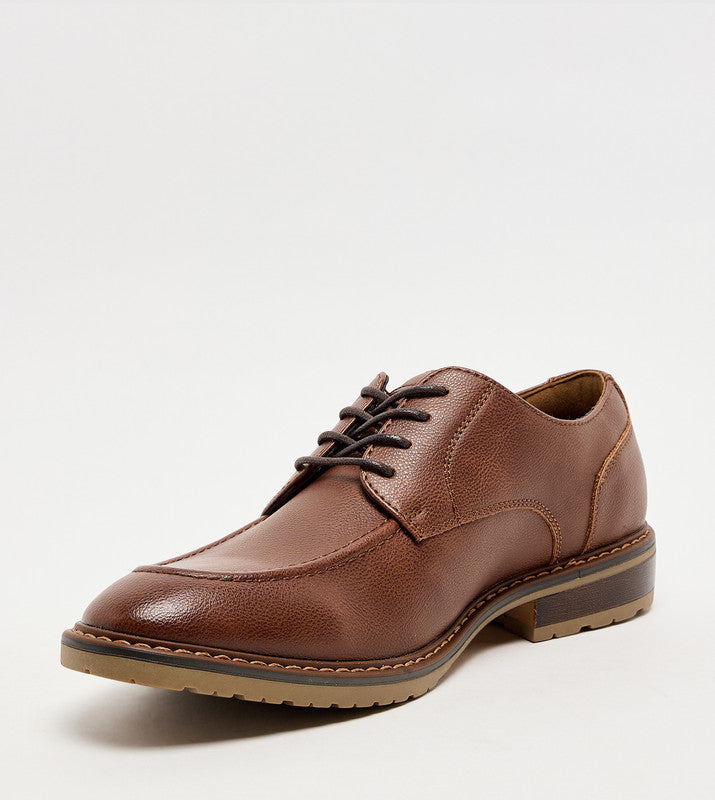 Mravius Tan Men's Oxford Formal Shoes - view 2