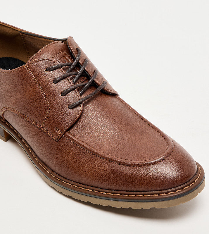 Mravius Tan Men's Oxford Formal Shoes - view 6