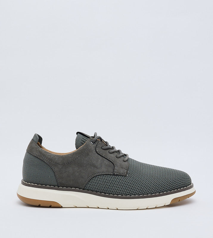 Mrory Grey Lace-up Shoes