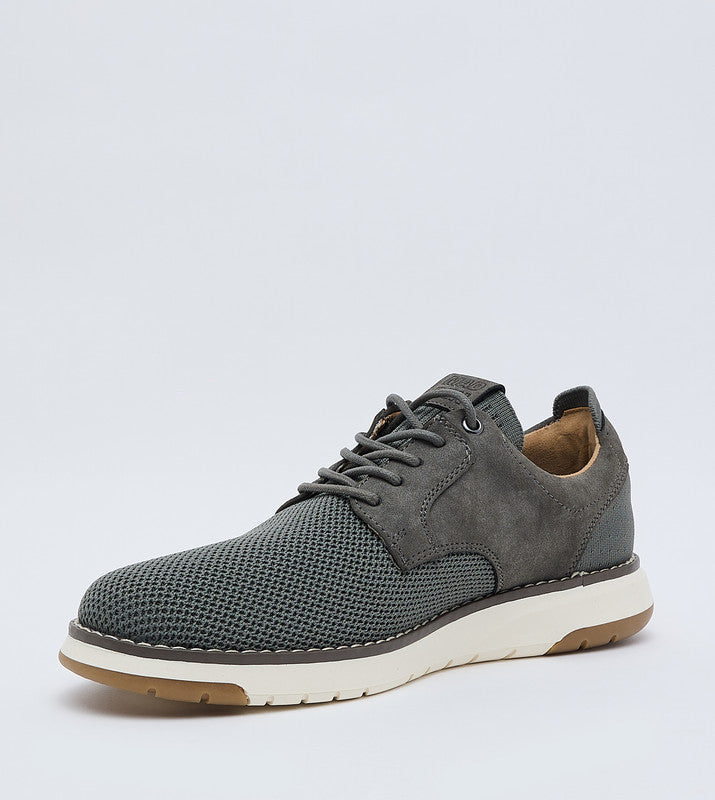 Mrory Grey Lace-up Shoes - view 2