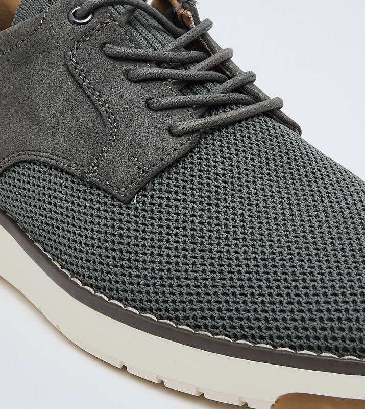 Mrory Grey Lace-up Shoes - view 6