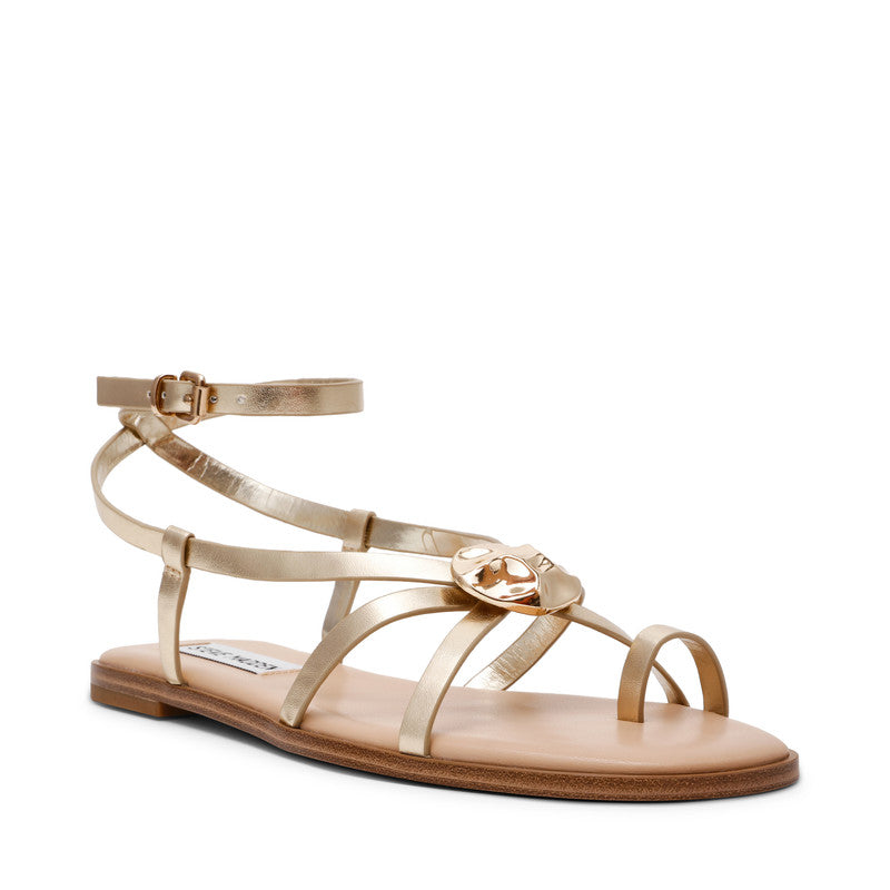 Steve Madden Napa Valley Gold Women's Flat-Casual Sandals, featured product view