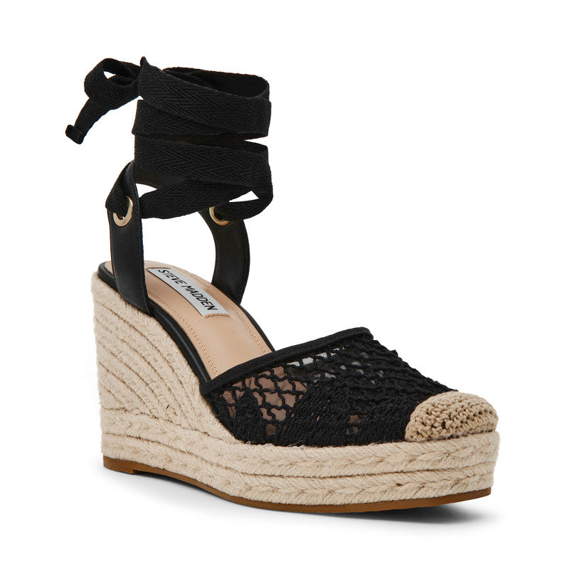 Osborn Black Women's Wedge Sandals