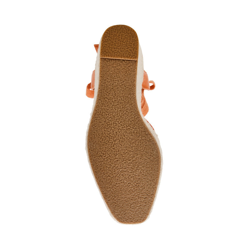 Osborn Dark Orange Women's Wedge Sandals - view 3