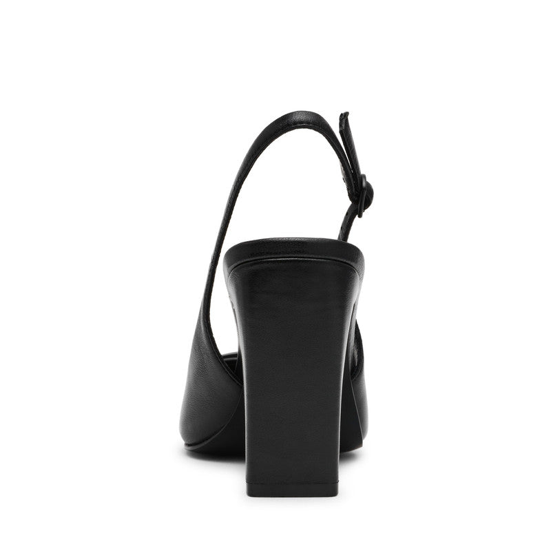 Parisian Women's Black Leather Heels - view 2