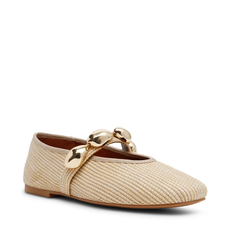 Poppin Light Brown Women's Ballarinas