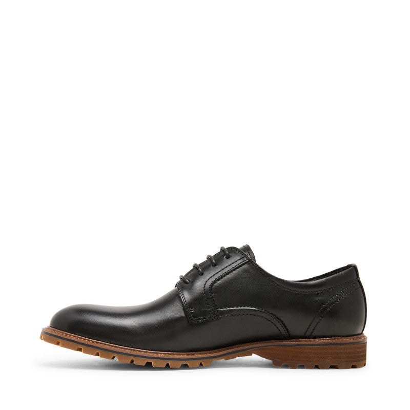 Steve Madden Rooken Men's Black Formal Shoes - inner side profile - view 6