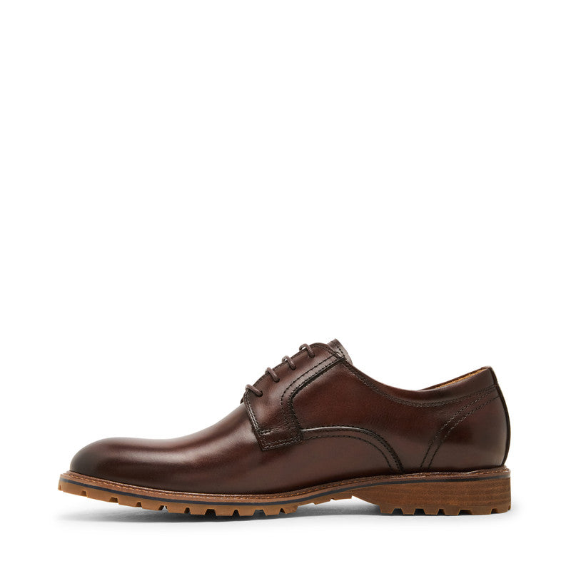 Steve Madden Rooken Men's Brown Moccasins - inner side profile - view 6