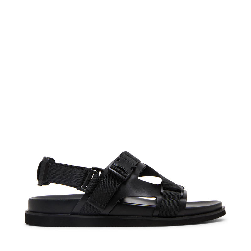 Sadney N Black Men's Casual Sandals