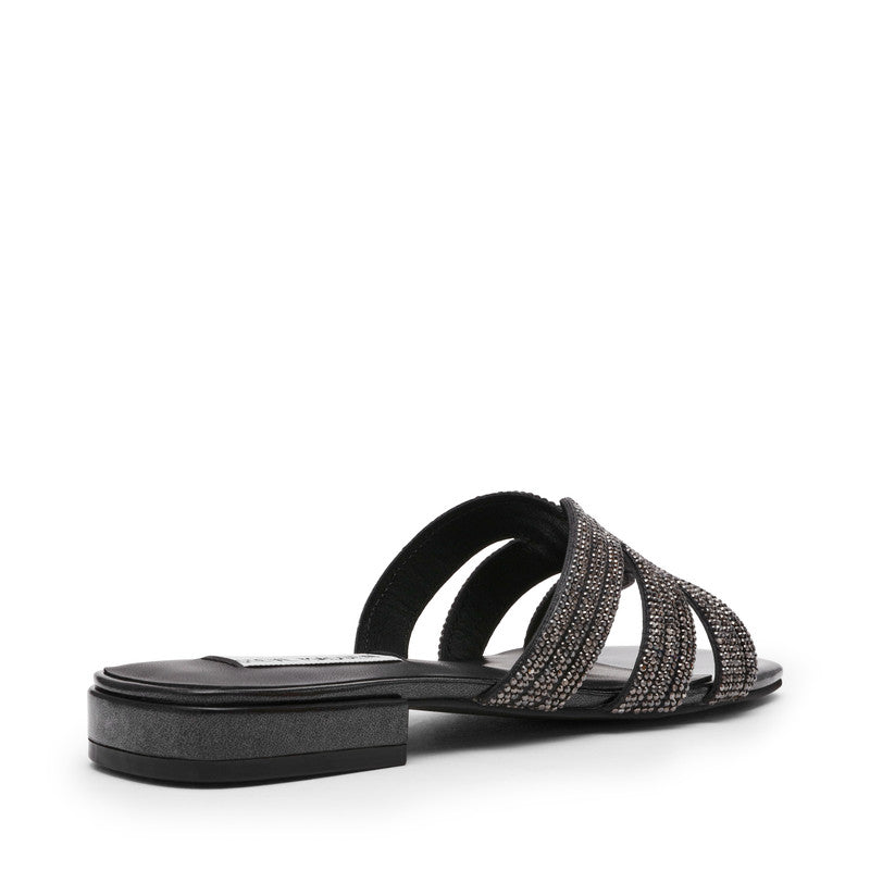 Sequel Black Women's Flat-Evening Sandals - view 2