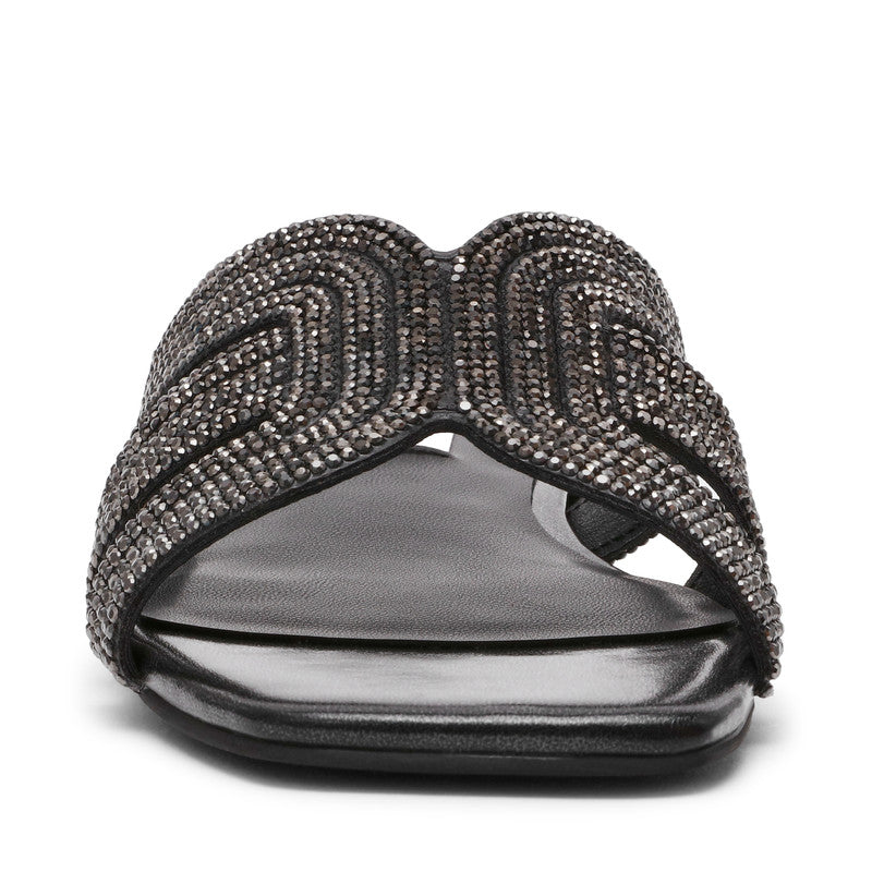 Sequel Black Women's Flat-Evening Sandals - view 4