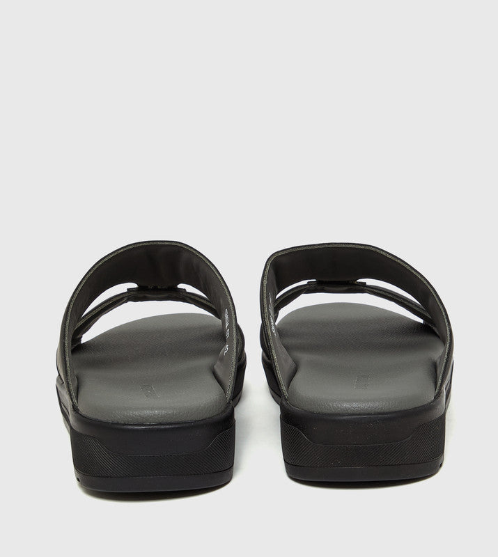 Black Men's Comfort Sandals - view 6