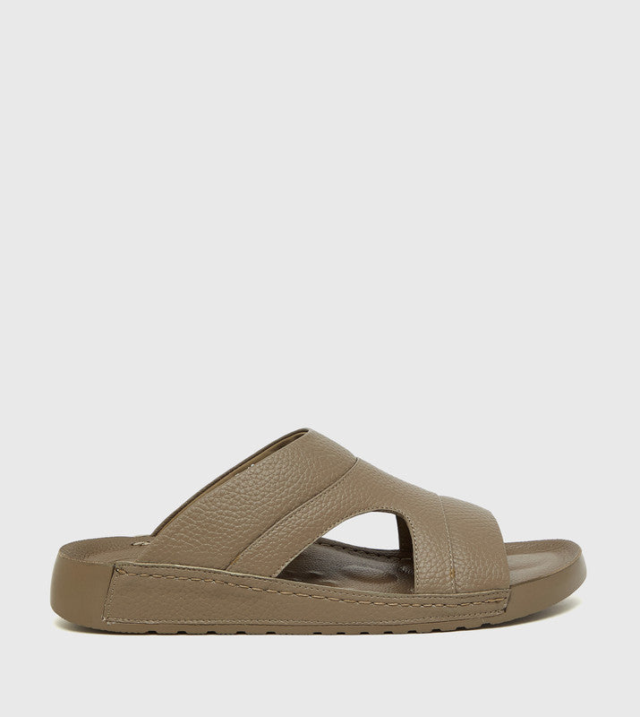 SNOL Beige Men's Comfort Sandals