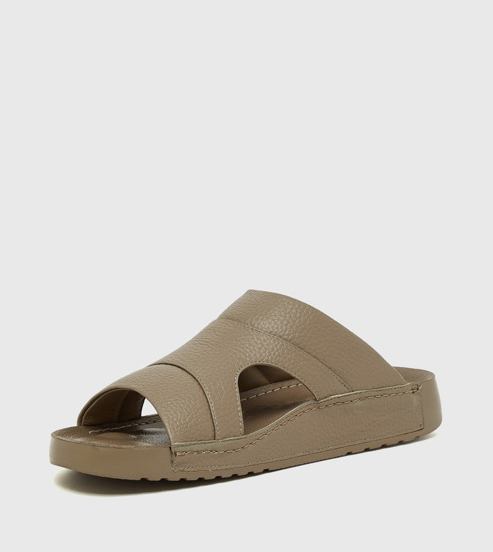 SNOL Beige Men's Comfort Sandals - view 2