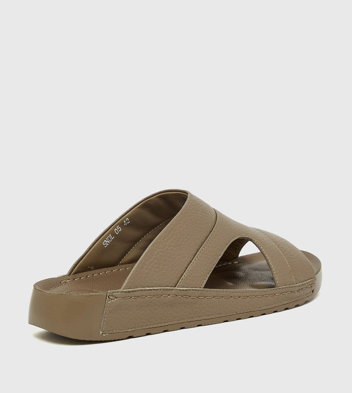 SNOL Beige Men's Comfort Sandals - view 3