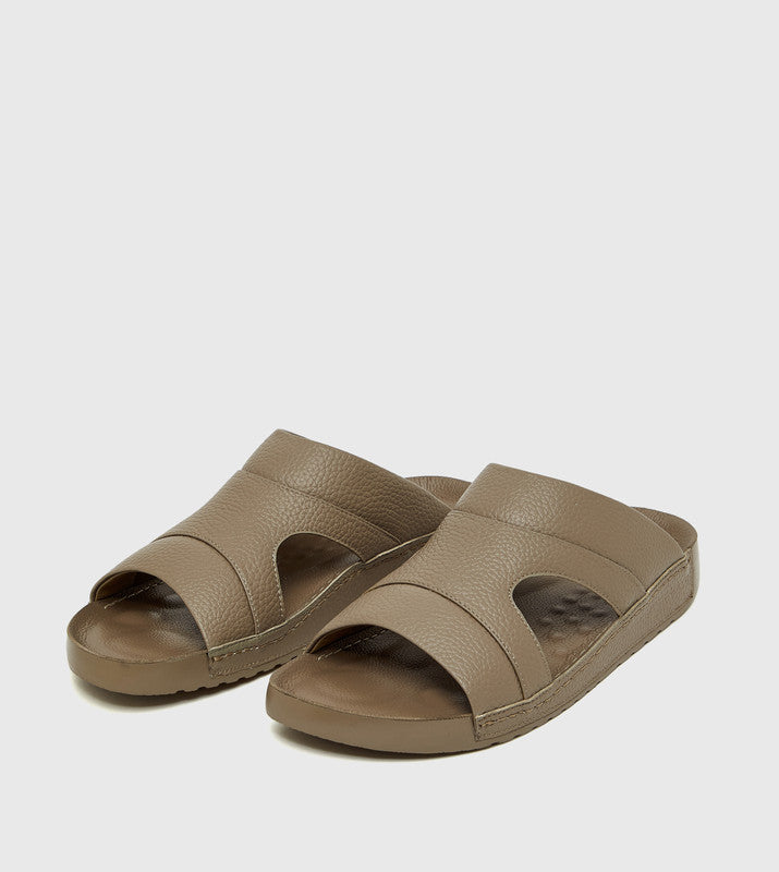 SNOL Beige Men's Comfort Sandals - view 4