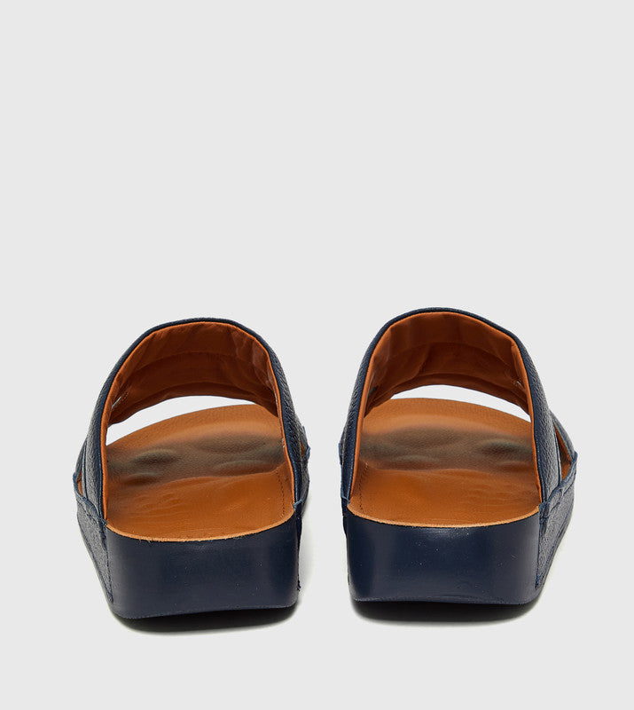 SNOL Blue Men's Comfort Sandals - view 6