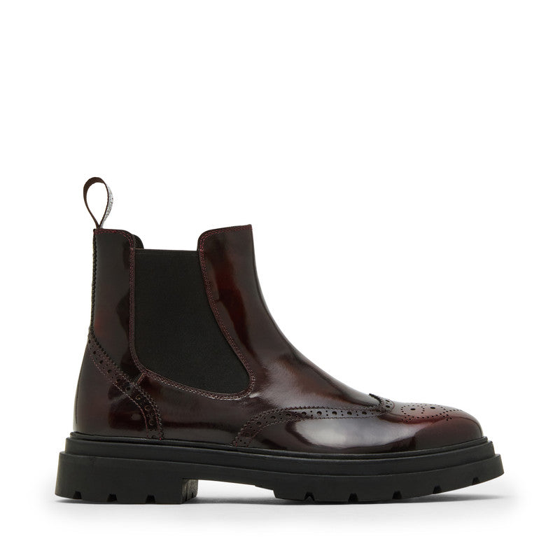 STANCIE BURGUNDY BOOTS