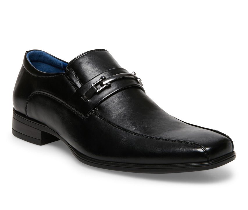 M-Nordic Men's Black Mocassins